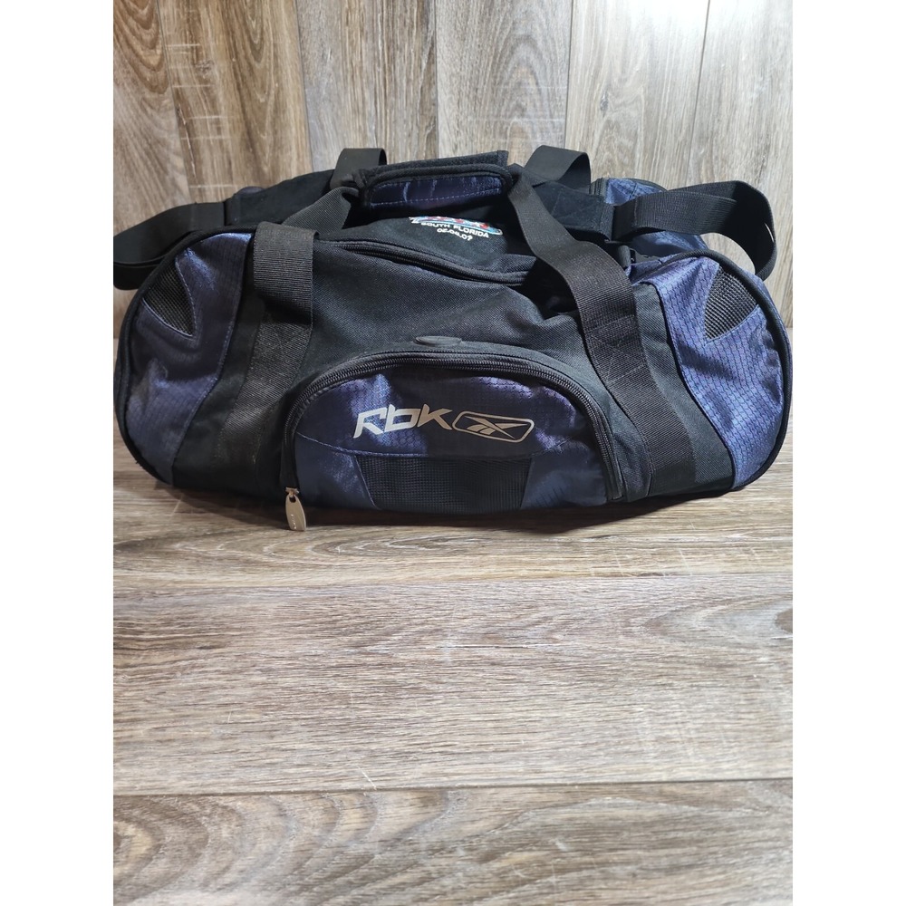 2007 Super Bowl Colts V Bears XLI Duffel Bag NFL Reebok Orange Blue‎ - Picture 3 of 11